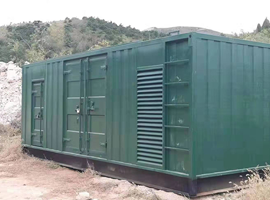 萊蕪發(fā)電機租賃案例