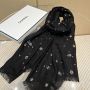 Chanel Light-weight Cashmere scarf 