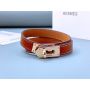 Hermes Birkin Leather Bracelet 