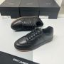 Saint Laurent Leather Shoe for Men